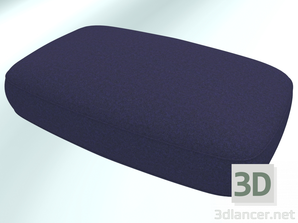 modello 3D Cuscino decorativo rettangolare OORT (40X25) - anteprima