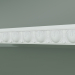 modello 3D Cornicione in gesso con ornamento KV050 - anteprima