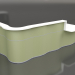 3D modeli Resepsiyon masası Wave LUV47L (3310x1103) - önizleme