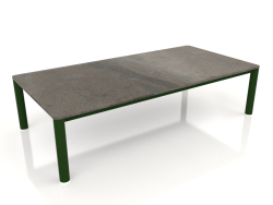 Table basse 70×140 (Vert bouteille, DEKTON Radium)