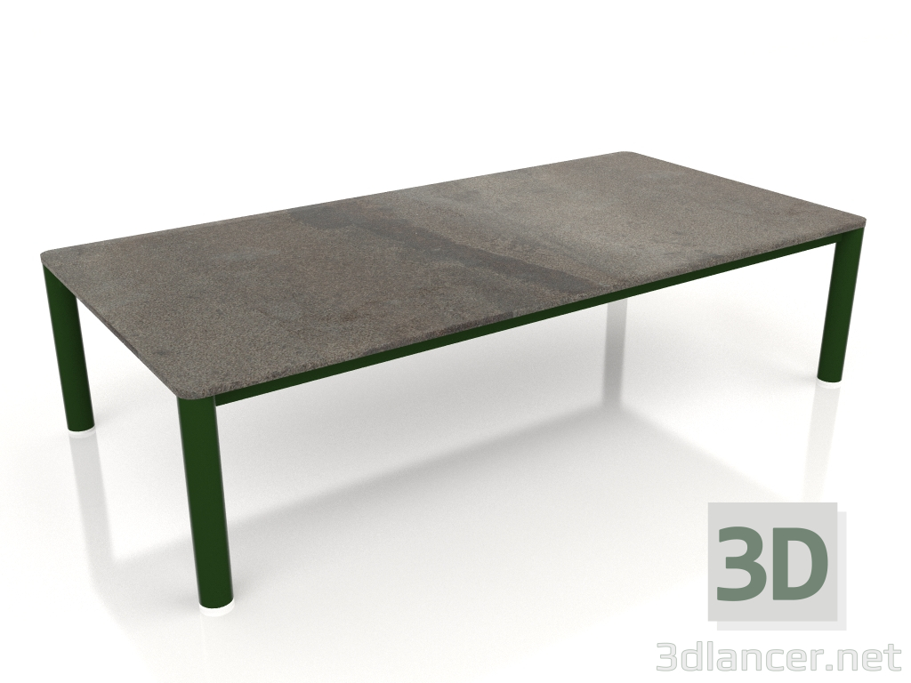 3d model Coffee table 70×140 (Bottle green, DEKTON Radium) - preview