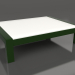 3d model Coffee table (Bottle green, DEKTON Zenith) - preview
