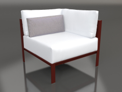 Sofa module, section 6 (Wine red)