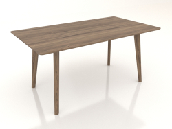 Nordic dining table (1600x900, walnut)