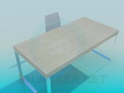 Table and Chair for the workplace