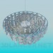 3d model Chandelier with coins - preview