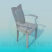 3d model Chair with original design - preview