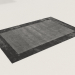 3D Modell Teppich ARACELIS CHARCOAL (200x300) - Vorschau