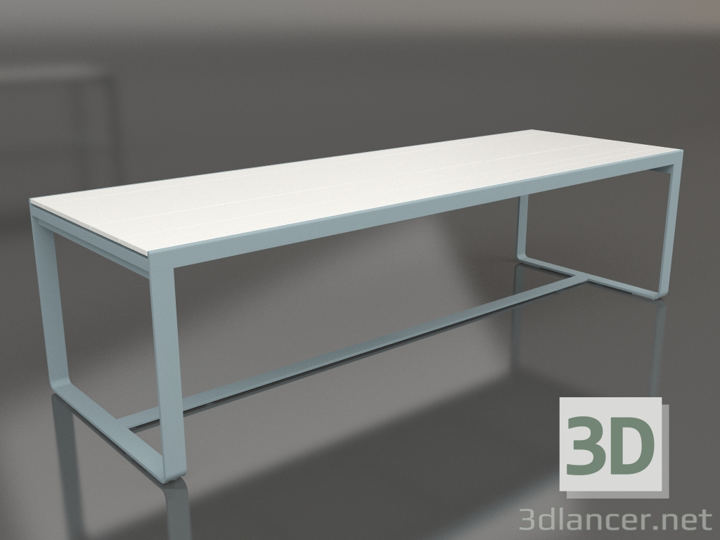 modello 3D Tavolo da pranzo 270 (DEKTON Zenith, Grigio blu) - anteprima