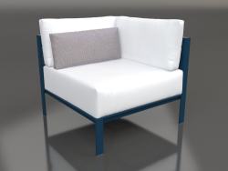 Sofa module, section 6 (Grey blue)