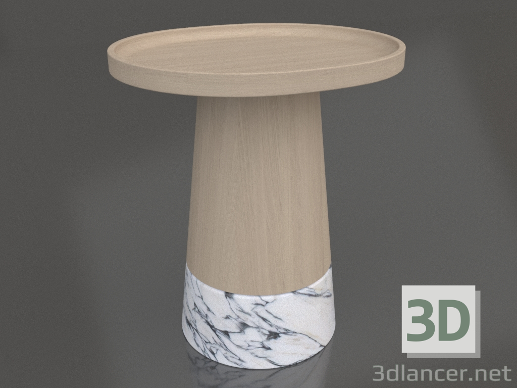 3d model Coffee table KASTEL No. 2 (H 500 mm, ARABESCATO CORCHIA “EXTRA”) - preview 3d model Coffee table KASTEL No. 2 (H 500 mm, ARABESCATO CORCHIA “EXTRA”) - preview