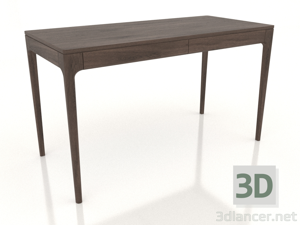 3D modeli Çalışma masası FARGO 1300x600x750 mm (koyu meşe) - önizleme
