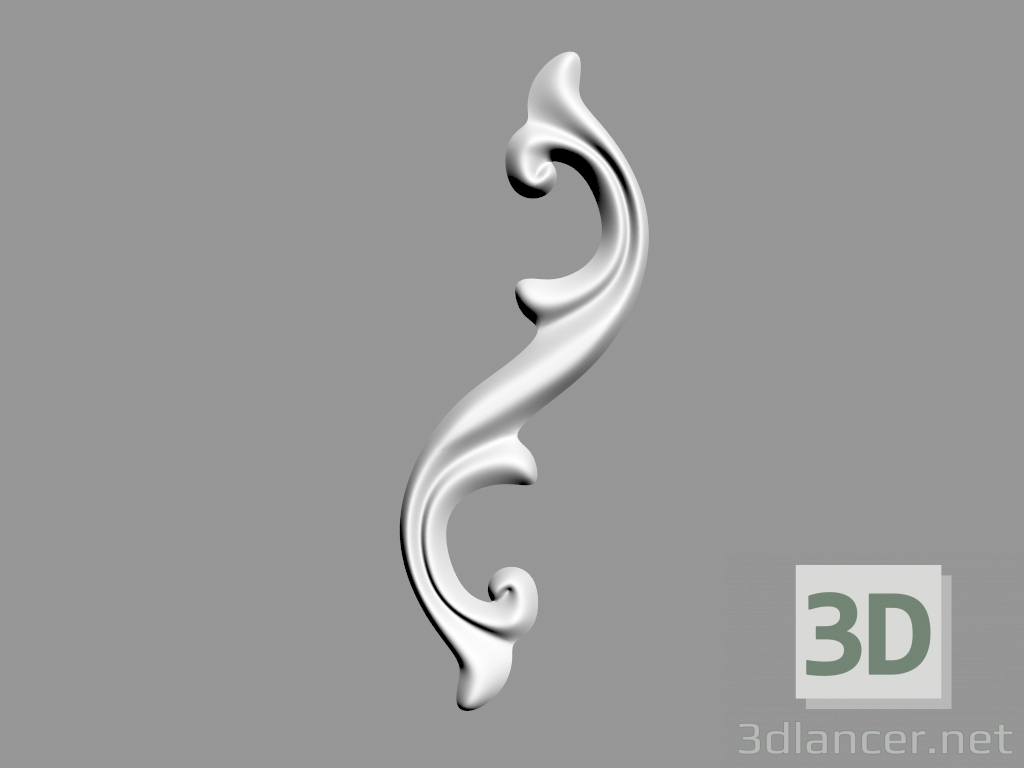 3d model Wall decoration (F22) - preview