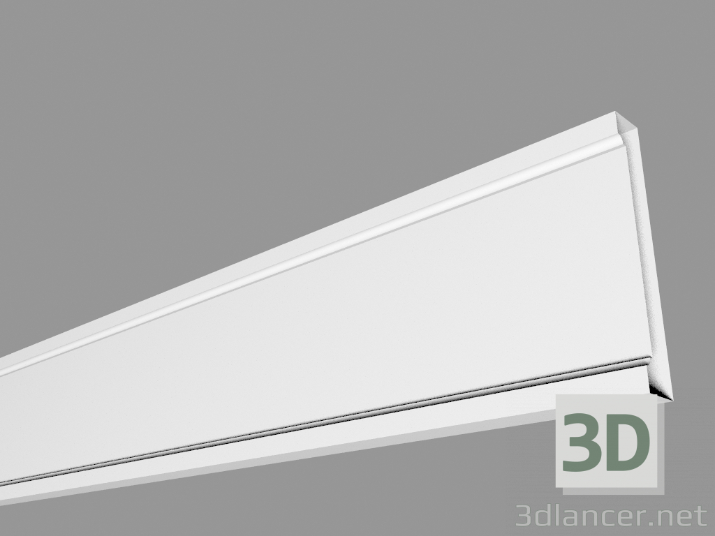 modello 3D Frontale di Eaves (FK48NA) - anteprima