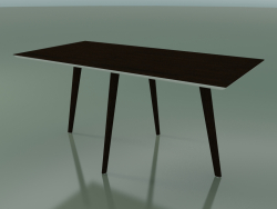 Rechteckiger Tisch 3504 (H 74 - 160 x 80 cm, M02, Wenge, Option 1)