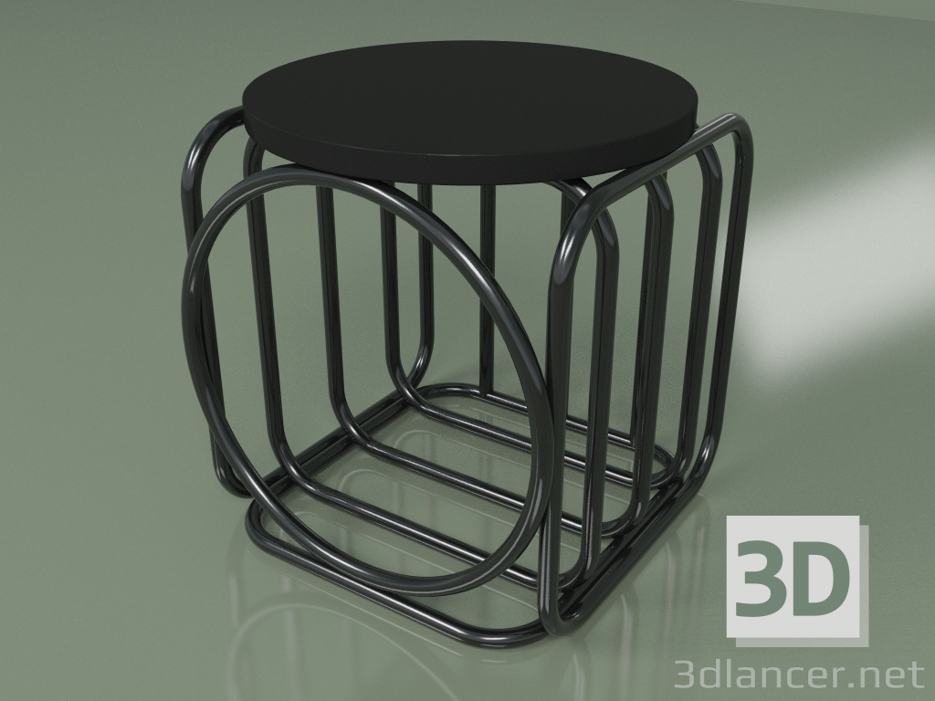 3D Modell Couchtisch von Varya Schuka (schwarz) - Vorschau