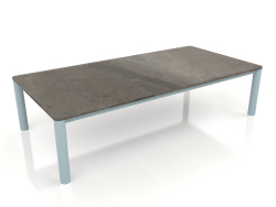 Table basse 70×140 (Gris bleu, DEKTON Radium)