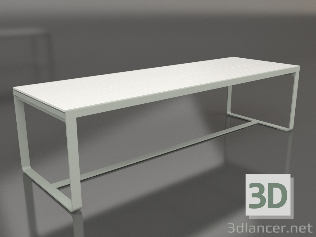 3d model Dining table 270 (DEKTON Zenith, Cement gray) - preview