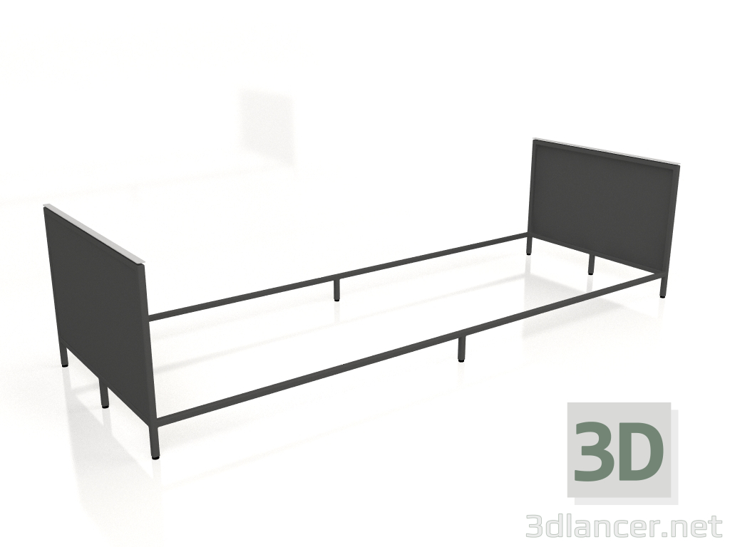 Modelo 3d Ilha V1 em 120 quadro 4 (preto) - preview