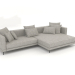 3D Modell Sofa Carol 3360 x 1800 (Zeus 4) - Vorschau