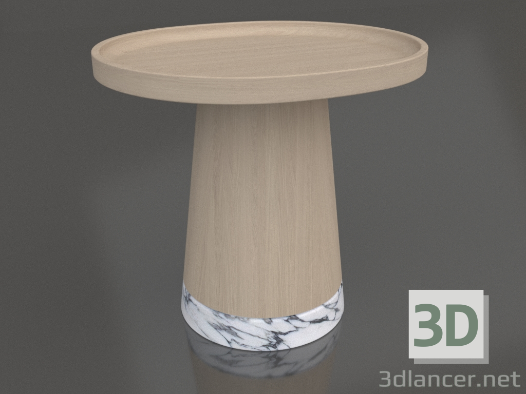 3d model Coffee table KASTEL No. 2 (H 410 mm, ARABESCATO CORCHIA “EXTRA”) - preview