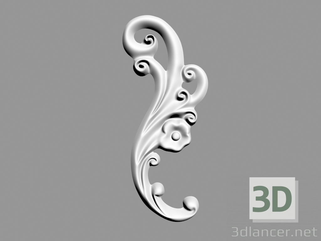 3d model Wall decoration (F23) - preview