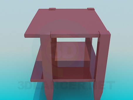 3d model Coffee table - preview 3d model Coffee table - preview