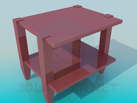 3d model Coffee table - preview 3d model Coffee table - preview