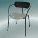 3d model Pabellón de la silla (AV4, H 76cm, 52x56cm, roble teñido negro, Balder 612) - vista previa