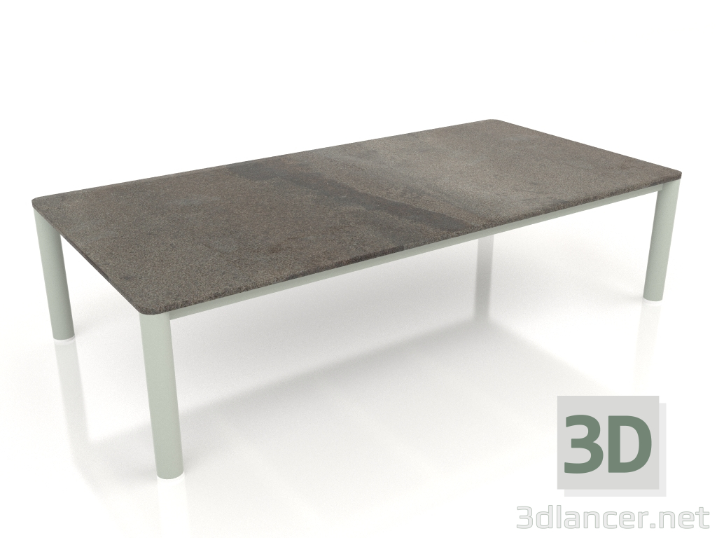 modello 3D Tavolino 70×140 (Grigio cemento, DEKTON Radium) - anteprima