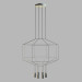 modèle 3D lampe suspendue 0300 - preview