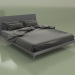 3d модель Ліжко двоспальне GL 2016 (Антрацит) – превью
