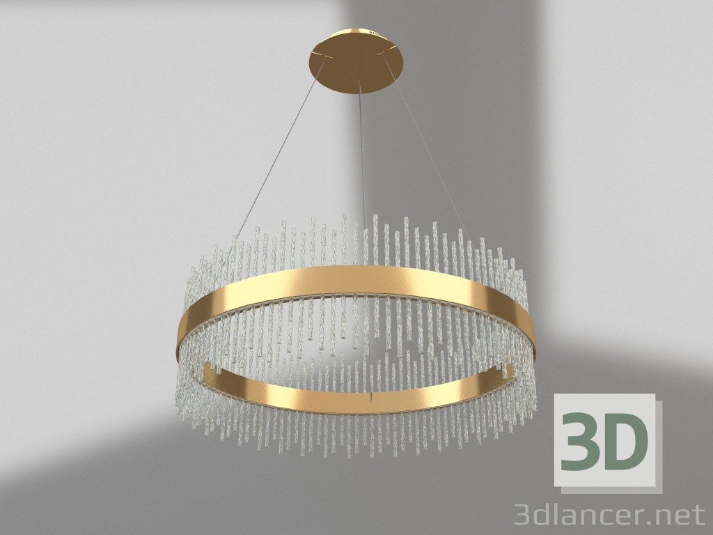 modello 3D Ciondolo Lucia oro d50 (08250,33) - anteprima