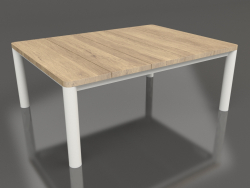 Coffee table 70×94 (Agate gray, Iroko wood)