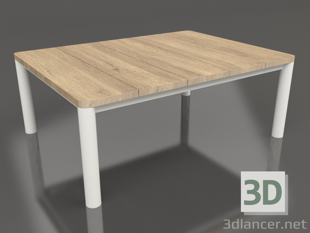 3d model Coffee table 70×94 (Agate gray, Iroko wood) - preview