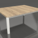 3d model Coffee table 70×94 (Agate gray, Iroko wood) - preview