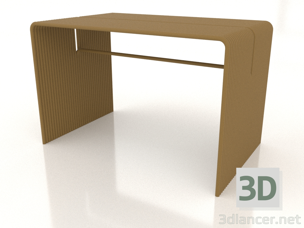 3d model Mesa de comedor (amarilla) - vista previa