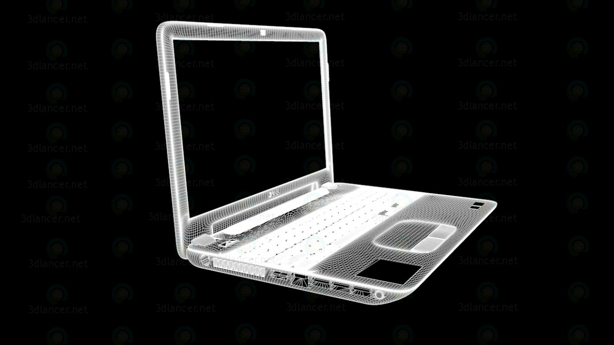 Portátil Dell Inspiron 15 (3521) 3D modelo Compro - render Portátil Dell Inspiron 15 (3521) 3D modelo Compro - render
