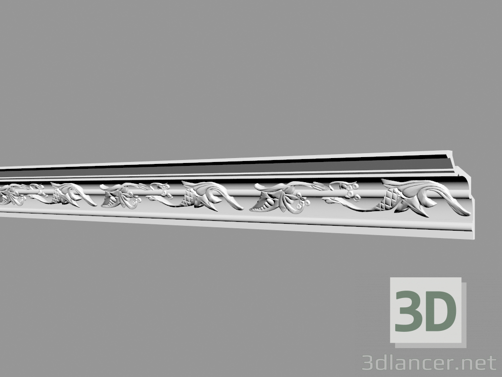 modèle 3D Cornice C116 - preview