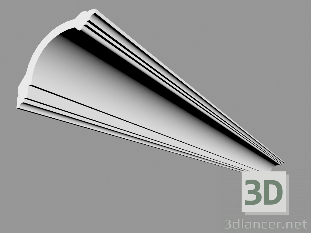 modèle 3D Corniche CB512 (200 x 9,5 x 10 cm) - preview
