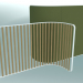 3d model Contemporary office divider SCREEN X shape - preview