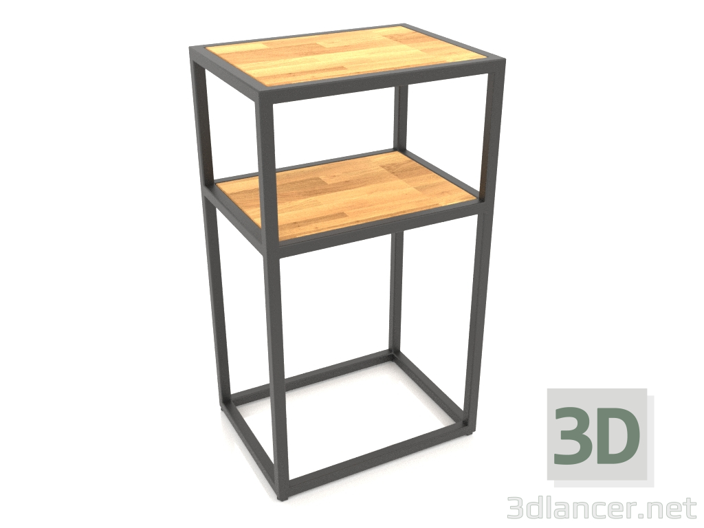 3D modeli Dikdörtgen dolap (AHŞAP, 40x30x70) - önizleme