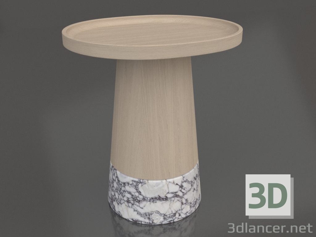 3d model Coffee table KASTEL No. 2 (H 500 mm, ARABESCATO VIOLA) - preview 3d model Coffee table KASTEL No. 2 (H 500 mm, ARABESCATO VIOLA) - preview
