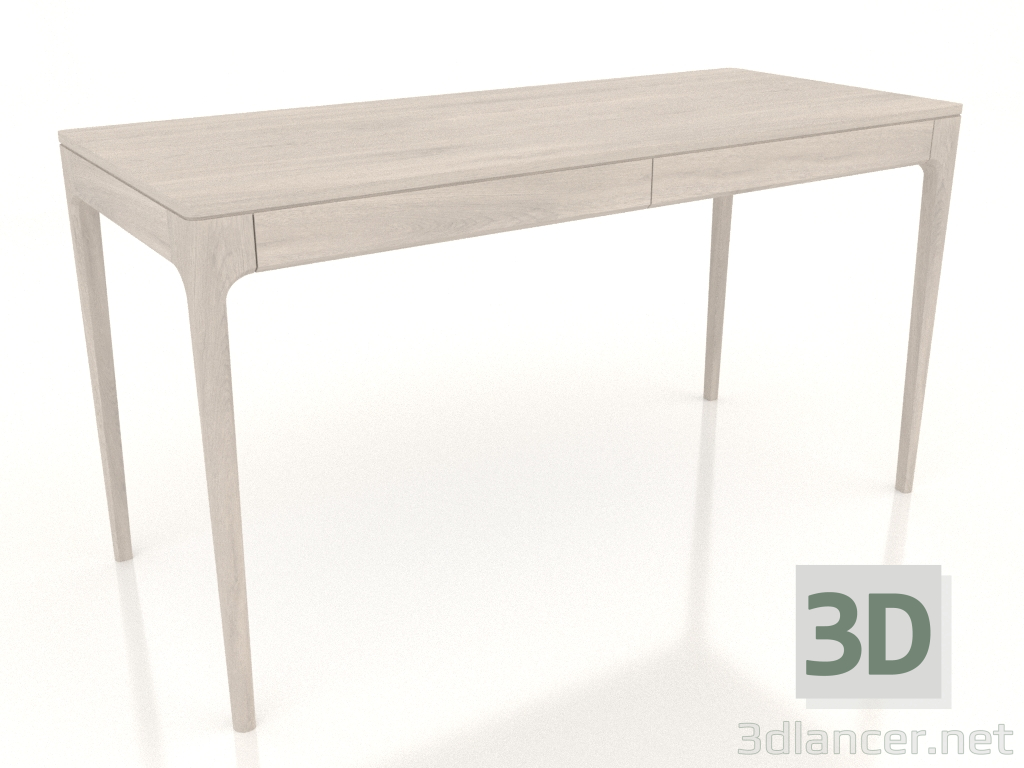 3D modeli Çalışma masası FARGO 1400x600x750 mm (ağartılmış meşe) - önizleme