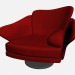 modèle 3D Chaise fleur 4 - preview