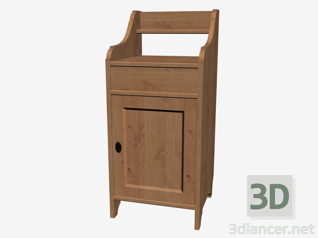 3d model Mesita de noche - vista previa