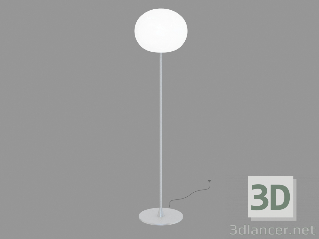 modello 3D Lampada da terra Glo-Ball Floor 3 - anteprima