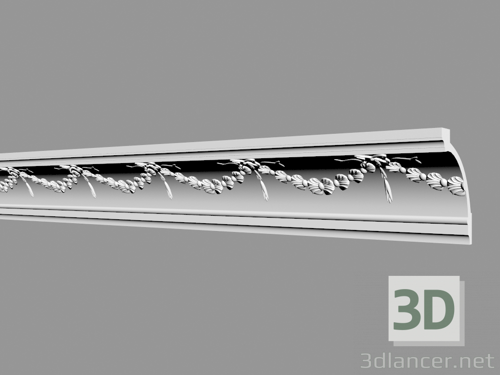 modello 3D Cornice C117 - anteprima