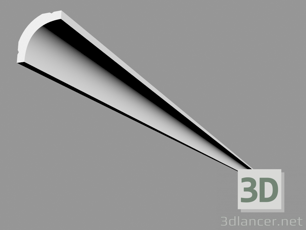 3D Modell Gesims CB520 (200 x 3,5 x 3,5 cm) - Vorschau