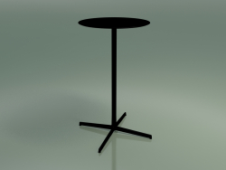 Round table 5561 (H 103.5 - Ø 59 cm, Black, V39)